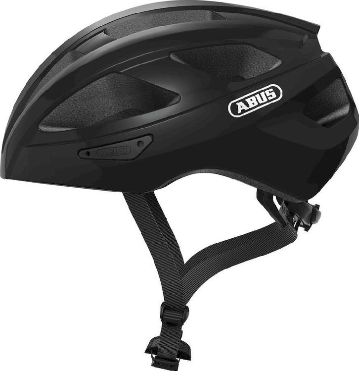 Abus Macator racefietshelm - Velvet Black S, Fietsen en Brommers, Fietsaccessoires | Fietshelmen, Nieuw, Verzenden