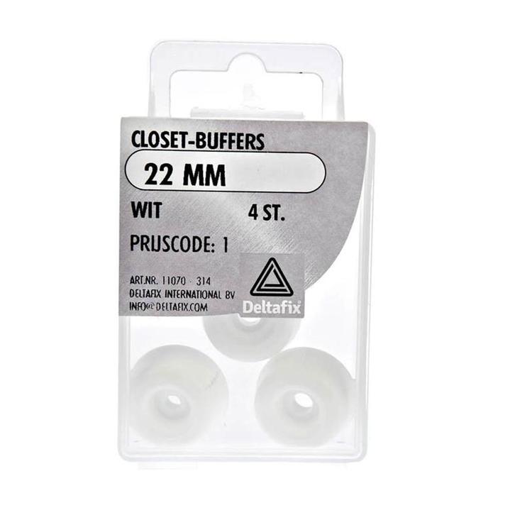 10 stuks Deltafix Closet-Buffers, Doe-het-zelf en Verbouw, Elektra en Kabels, Ophalen of Verzenden