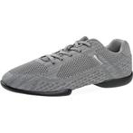 Lichtgrijs Uniseks High-Tech Mesh Danssneakers met Zwarte zo, Verzenden, Nieuw