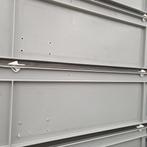 60x40x22 kunststof bak met deksel, grijs, PP, gesloten,, Ophalen of Verzenden