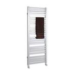 Handdoekradiator Sapho Nevel Recht 55.5x158.3 cm 690W Zilver, Ophalen of Verzenden, Nieuw, Overige typen