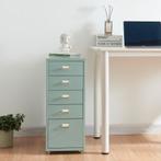 [en.casa] Kantoorkast Kökar ladekast op wielen 69x28x41 cm m, Verzenden, Nieuw in verpakking