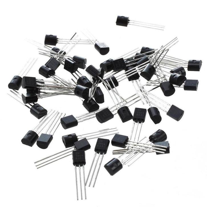 2N3904 NPN transistor - 25 stuks, Hobby en Vrije tijd, Elektronica-componenten, Verzenden