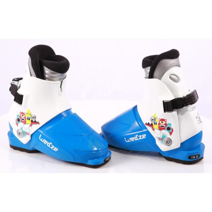 30 30,5 kinder skischoenen WEDZE KID 300, blue/white ( TOP s, Sport en Fitness, Skiën en Langlaufen, Gebruikt, Verzenden