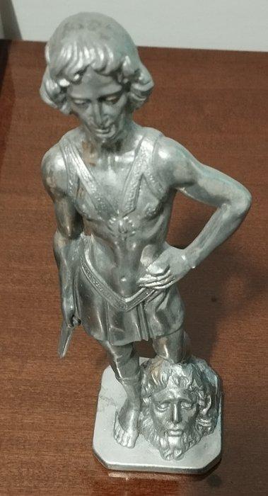 Beeldje, Scultura antica in argento 800 - 22 cm - .800, Antiek en Kunst, Antiek | Goud en Zilver
