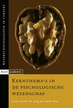 Wetenschapsfilosofie in context  -   Kernthemas in de, Boeken, Gelezen, H. Looren de Jong, S. Bem, Verzenden
