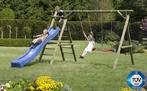 Houten speeltoestel Classic inclusief twee schommels en, Kinderen en Baby's, Speelgoed | Buiten | Speeltoestellen, Ophalen of Verzenden