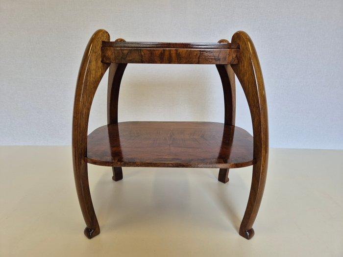 Salontafel - Knoesthout, Walnoot - Jugendstil bloementafel, Antiek en Kunst, Kunst | Designobjecten