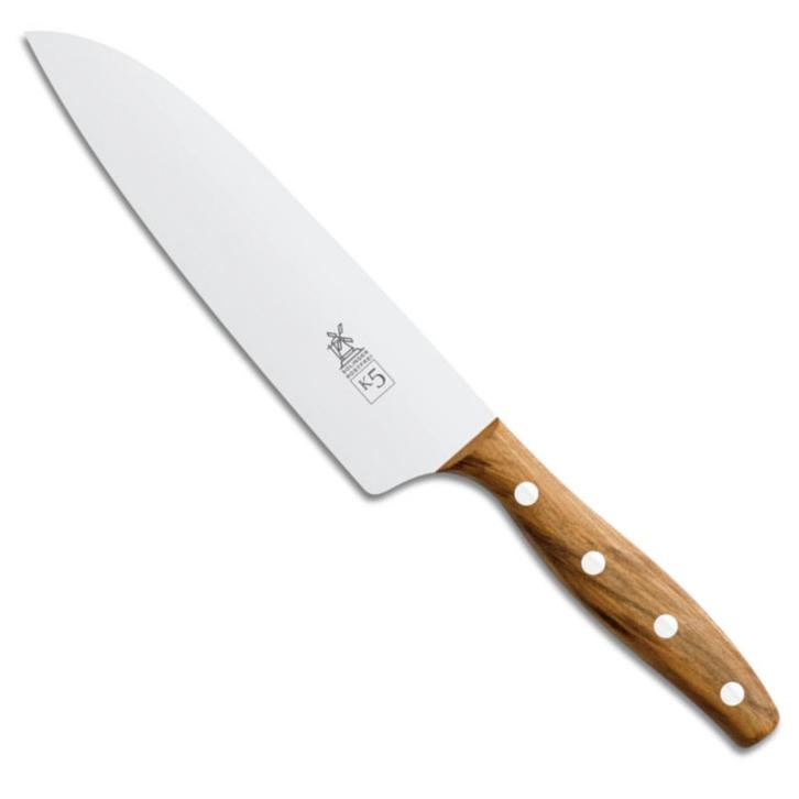 Robert Herder K5 Koksmes XL – RVS – Licht Gebogen – Le, Huis en Inrichting, Keuken | Bestek, Nieuw, Ophalen of Verzenden