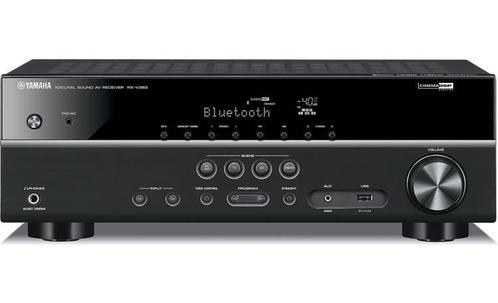 Yamaha RX-V383 - 5.1 AV-receiver met 4 HDMI poorten, Audio, Tv en Foto, Versterkers en Receivers, Zo goed als nieuw, Yamaha, 60 tot 120 watt