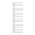 [neu.haus] Handdoekradiator Slidre 140x50x5,4 cm wit, Verzenden, Nieuw