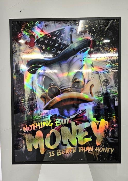 Patryk Konrad & Schevsky - McDuck holographic pop art wall, Antiek en Kunst, Kunst | Schilderijen | Modern