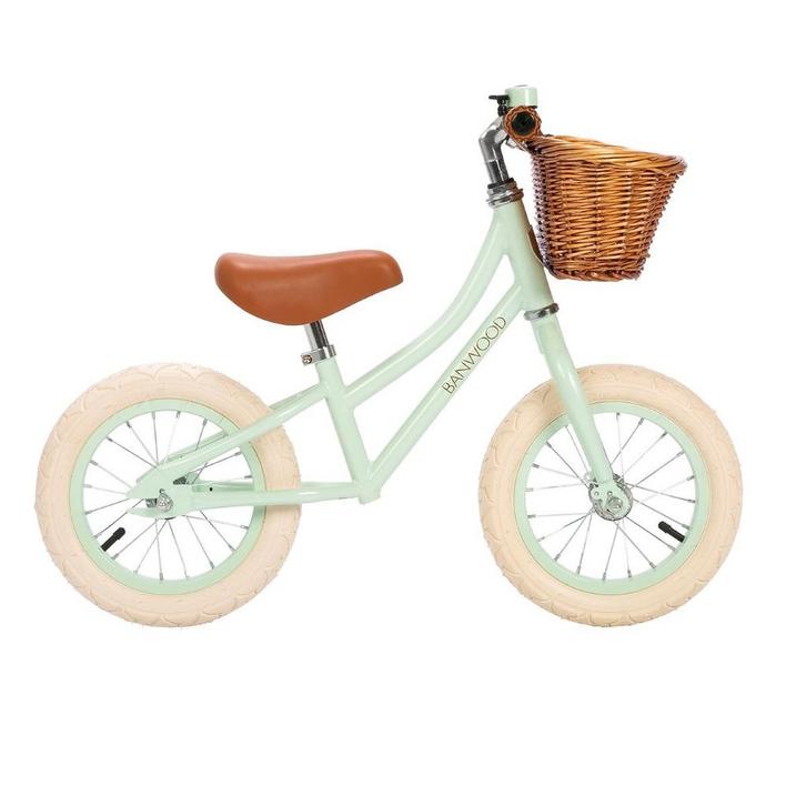 Loopfiets 12 inch in mint – stevige balansfiets voor peut., Kinderen en Baby's, Speelgoed | Buiten | Voertuigen en Loopfietsen