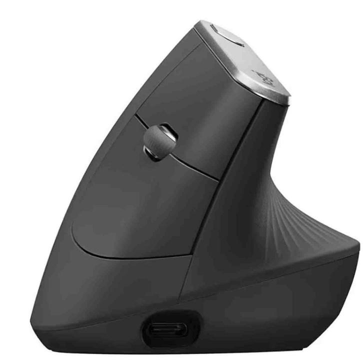 Logitech Draadloze Muis MX Vertical Ergonomisch Zwart, Zakelijke goederen, Kantoor en Winkelinrichting | Kantoorartikelen, Verzenden