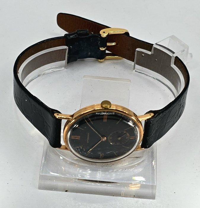 Eterna - 18K Armbanduhr - schwarzes Originalziffernblatt -, Sieraden, Tassen en Uiterlijk, Horloges | Heren