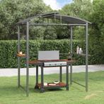 vidaXL Barbecue-overkapping 210x114x230 cm staal, Tuin en Terras, Partytenten, Verzenden, Nieuw