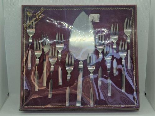 F.lli Calderoni - Dessertservies (13) - Staal, Antiek en Kunst, Antiek | Meubels | Tafels