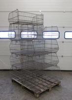 Stapelmand, Draadmanden, B96 x D58 x H33 cm, gegalvaniseerd, Zakelijke goederen, Kantoor en Winkelinrichting | Magazijn, Stelling en Opslag