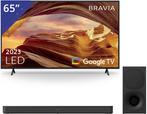Sony 65 inch Ultra HD TV + Soundbar met Subwoofer, Audio, Tv en Foto, Soundbars, Nieuw