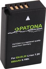 Nikon EN-EL20 / EN-EL20a accu (Patona Premium), Verzenden, Nieuw