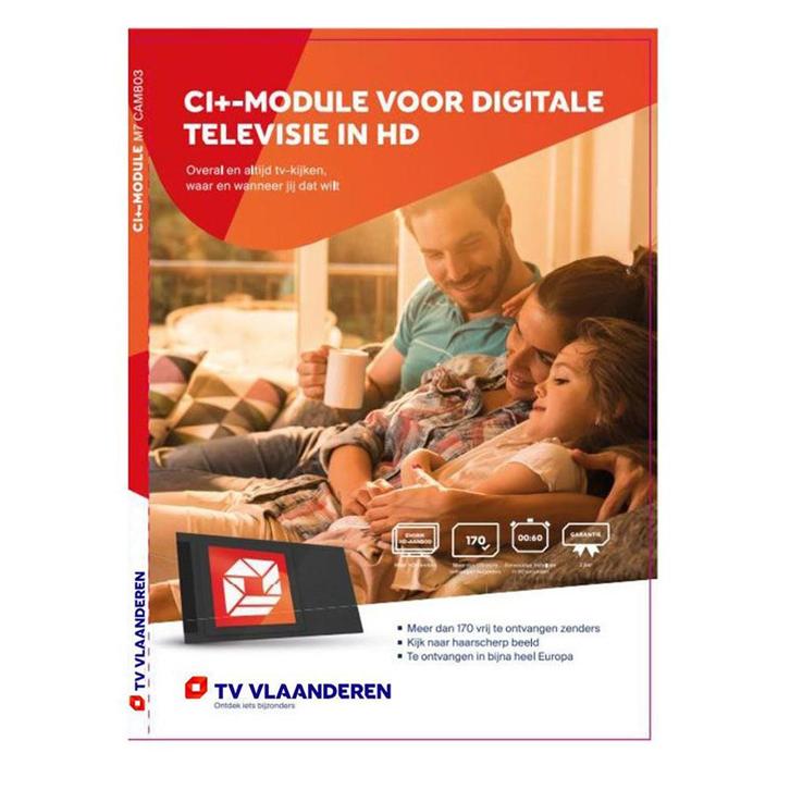 TV Vlaanderen CI+ Cam 803 Module met geïntegreerde Smartcard, Watersport en Boten, Navigatiemiddelen en Scheepselektronica, Nieuw