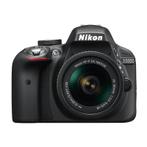 Nikon D3300 DSLR Zwart + AF-P 18-55mm VR - Tweedehands, Audio, Tv en Foto, Nieuw, Verzenden