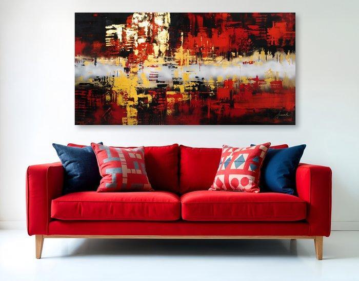 Monika Spiewak - Abstract - XXL, Antiek en Kunst, Kunst | Schilderijen | Modern