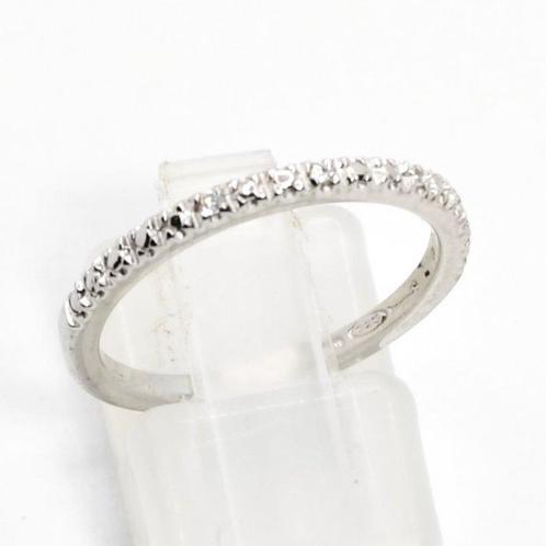 Zonder Minimumprijs - Ring Zilver Diamant (Natuurlijk), Sieraden, Tassen en Uiterlijk, Ringen