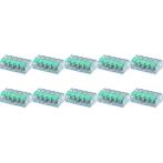 Lasklem Slim Set 10 Stuks - 5 Polig met Klemmetjes - Groen, Ophalen of Verzenden, Nieuw