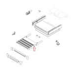 Thule Slide-Out 550 Footboard Compleet 2012, Nieuw