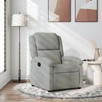 Lichtgrijze Relax Fauteuil - Verstelbaar! | Tweedekansje..., Huis en Inrichting, Fauteuils, Ophalen of Verzenden, Nieuw, 75 tot 100 cm