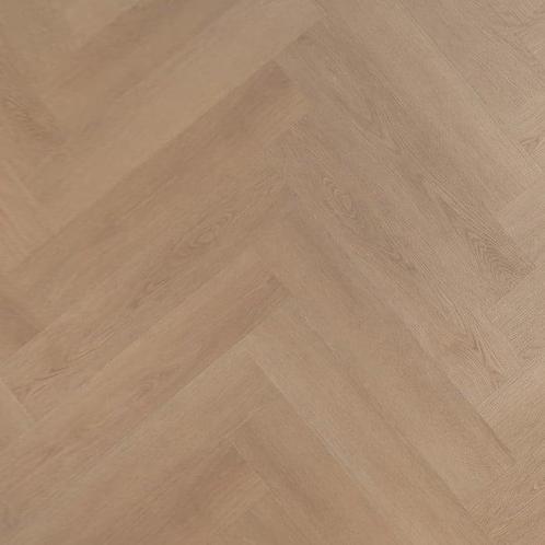 Visgraat PVC click met ondervloer WOOD Canyon Oak 1201, Huis en Inrichting, Stoffering | Vloerbedekking, Overige kleuren, 75 m² of meer