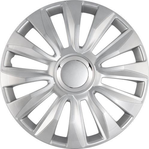 Wieldoppen  Avalone Pro 13-inch zilver + chroom ring, Auto diversen, Wieldoppen, Verzenden