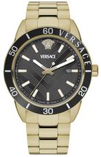 Versace VEYCA0724 Greca Urban herenhorloge 43 mm, Overige merken, Staal, Staal, Verzenden