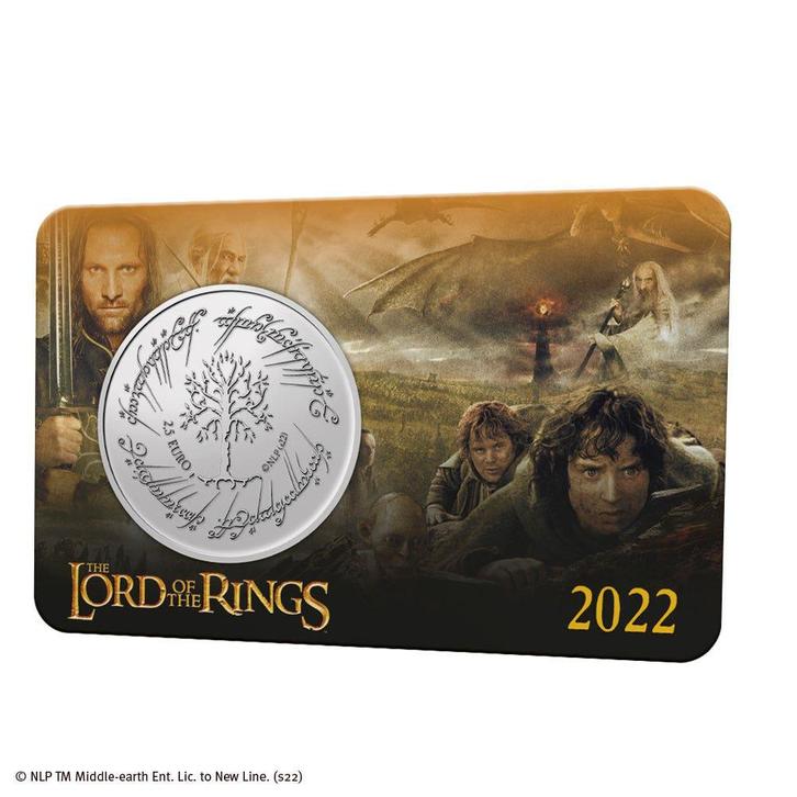 Malta 2 ½ euro 2022 ‘The Lord of the Rings’ in Coincard, Postzegels en Munten, Munten | Europa | Euromunten, Verzenden