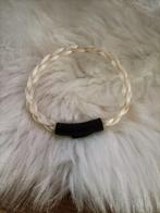 Paardenhaar armband enkel rond gevlochten- wit paardenhaar, Verzenden, Nieuw