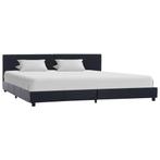 vidaXL Bedframe kunstleer zwart 180x200 cm, Huis en Inrichting, Slaapkamer | Bedden, Overige materialen, Eenpersoons, Verzenden