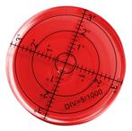 Ronde waterpas 66x11 mm rood, Ophalen of Verzenden, Nieuw