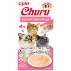 12x Ciao Kattensnack Churu Tonijn - Zalm 60 gr, Dieren en Toebehoren, Verzenden