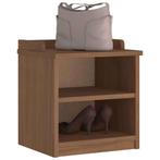 vidaXL Gangbankje SANDNES 45x40x50 cm massief grenenhout, Huis en Inrichting, Verzenden, Nieuw