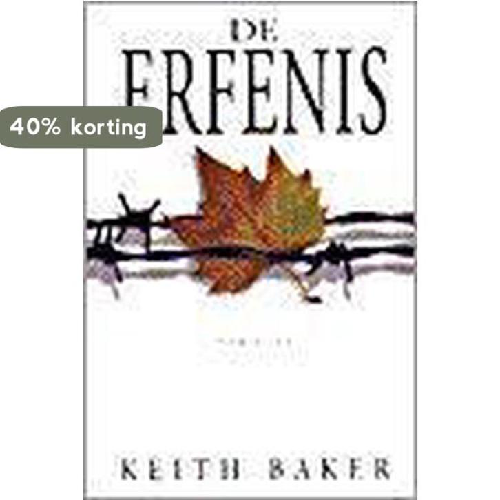 ERFENIS, DE 9789056950484 K. Baker, Boeken, Thrillers, Gelezen, Verzenden