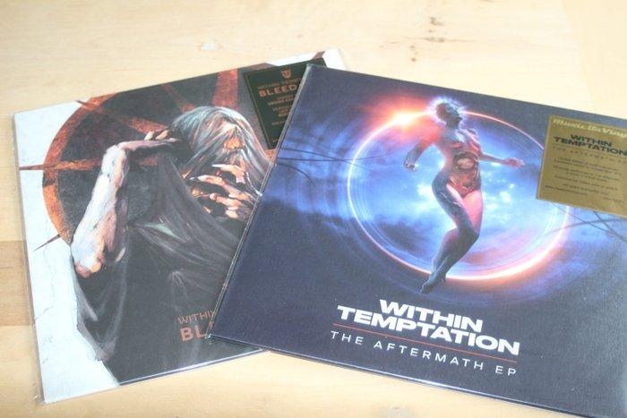 Within Temptation - The Aftermath EP (clear vinyl) + Bleed, Cd's en Dvd's, Vinyl Singles