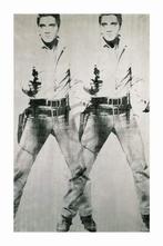Kunstdruk Andy Warhol - Elvis 1963 Double 60x90cm, Huis en Inrichting, Woonaccessoires | Schilderijen, Tekeningen en Foto's, Verzenden