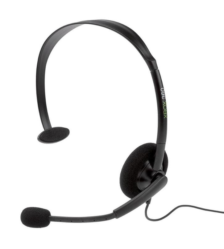 Microsoft Xbox 360 Headset 1.8 meter, Spelcomputers en Games, Spelcomputers | Xbox | Accessoires, Zo goed als nieuw, Verzenden