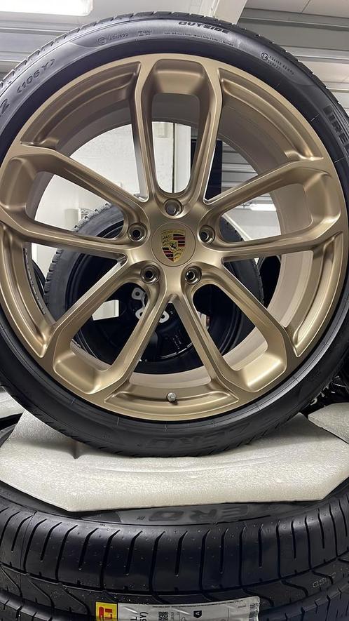 Porsche Cayenne (E3) 22inch SportDesign Neo Dyme  met banden, Auto-onderdelen, Banden en Velgen, Overige maten, 315 mm, Personenwagen