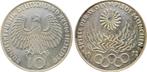 10 Dm Duitsland 10 Mark 1972 D Olympische Flamme J 405 Pp..., Verzenden