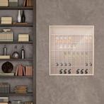 Wandkast met 6 Lagen – Houten Displaykast met Acryl Deur 50, Verzenden, Nieuw