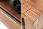 Massief tv-meubel MAKASSAR 170 cm dressoir met sheesham, Ophalen of Verzenden, Nieuw