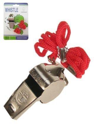 Scheidsrechter Fluit Met Koord, Hobby en Vrije tijd, Feestartikelen, Nieuw, Ophalen of Verzenden