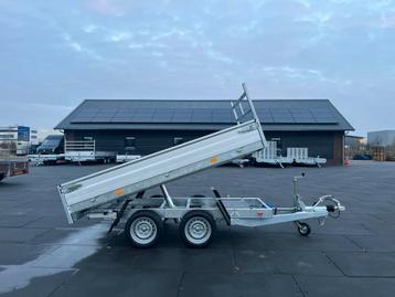 Nieuwe Hapert kipper 280 x 160 cm met oprijpakket 2700 kg !! beschikbaar voor biedingen